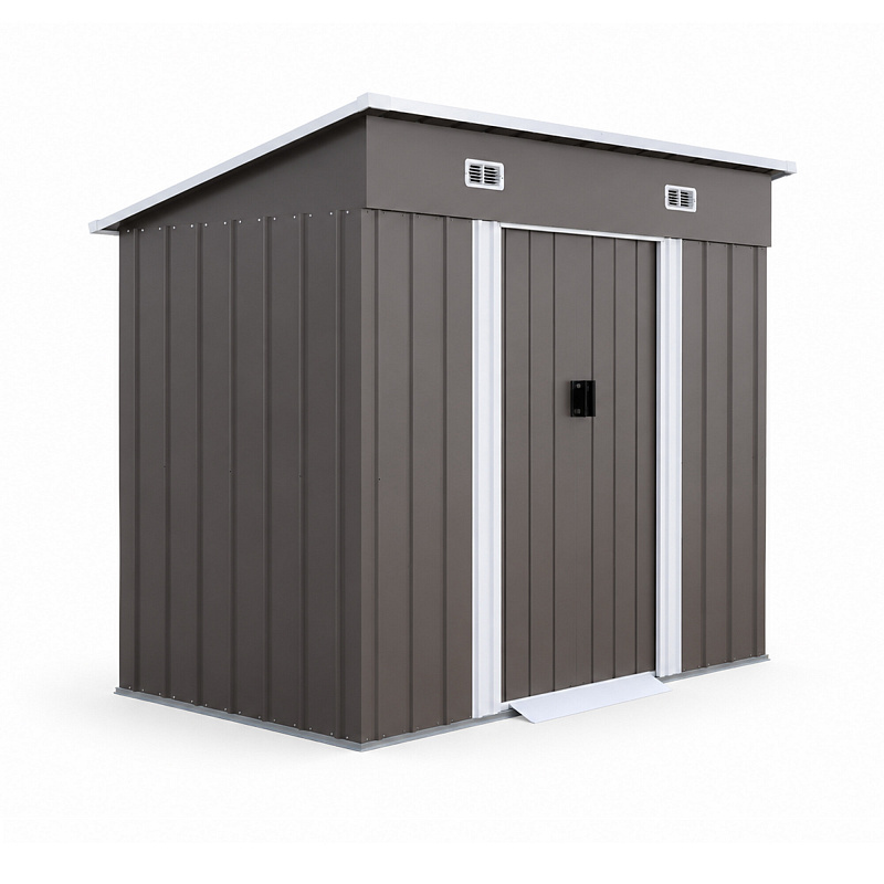 Aga Gartenhaus 217x174x110 cm Grau