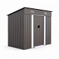 Aga Gartenhaus 217x174x110 cm Grau
