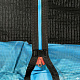 Aga SPORT PRO Trampolin 305 cm 10 ft Hellblau, Kindertrampolin, Gartentrampolin mit Sicherheitsnetz + Sicherheitsnetz + Leiter