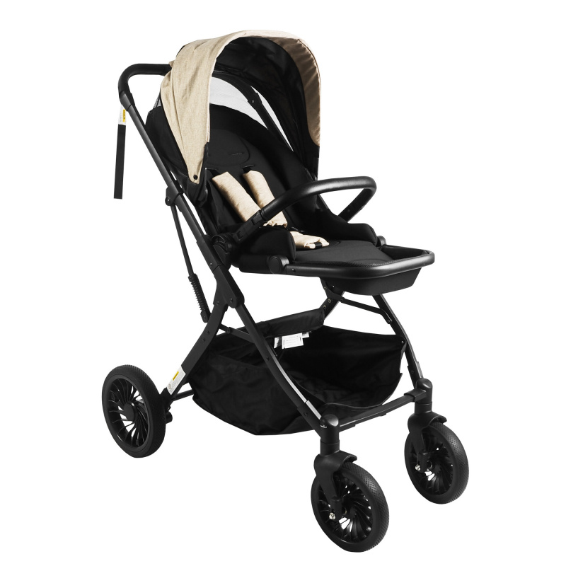 Aga Sportwagen Schwarz/Beige