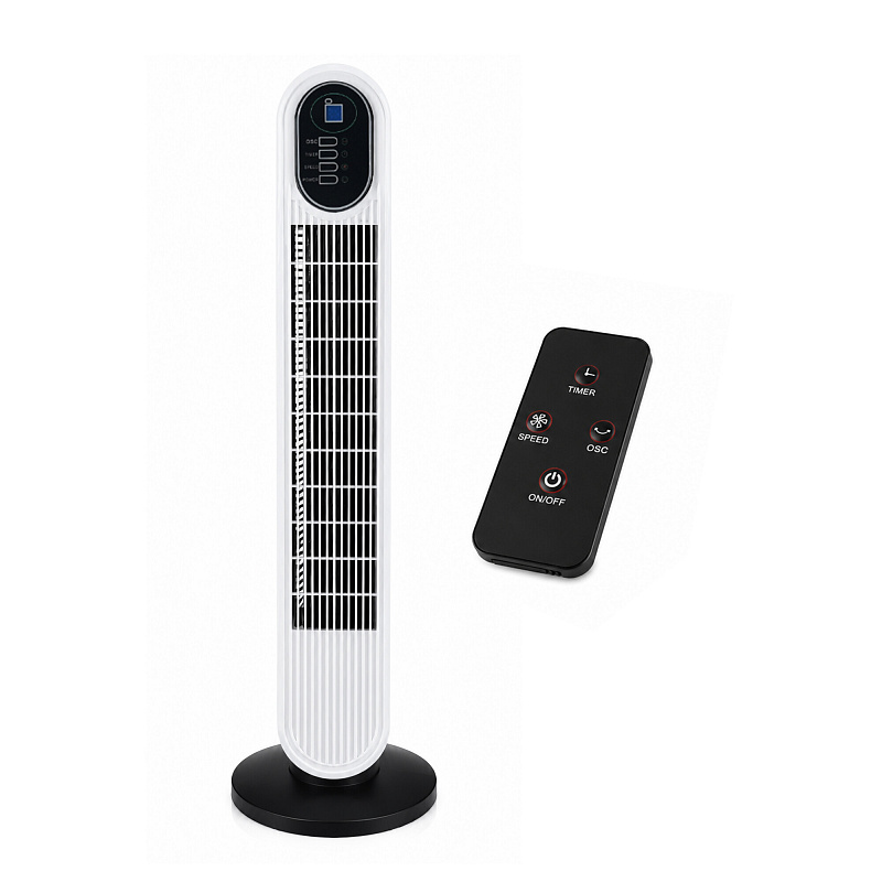 Aga Säulenventilator 79 cm Weiß