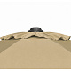 Linder Exclusiv Sonnenschirm, Gartenschirm  Ø 400 cm,mit Kurbelmechanismus, Beige