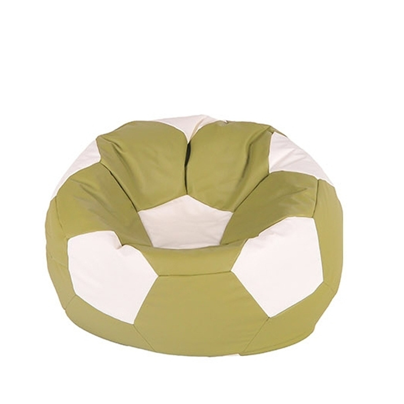 Aga Sitzsack Relaxationbag BALL XXXL Weiß - Olive