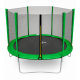 Aga SPORT TOP Trampolin,Kindertrampolin mit Sicherheitsnetz  305 cm 10 ft Hellgrün