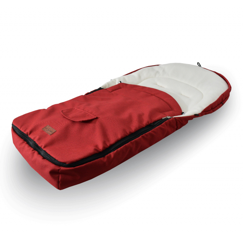 Aga Kinder Fußsack Klasik Polar Len Rot