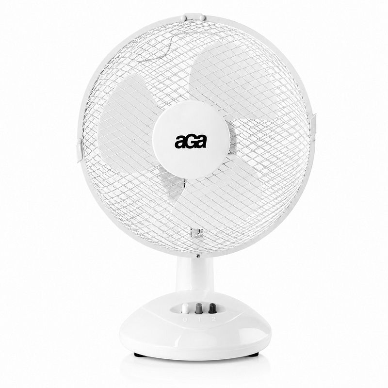 Aga Tischventilator 23 cm MR8114 Weiß