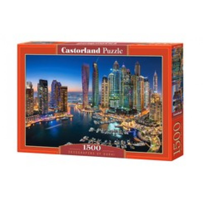 CASTORLAND Puzzle 1500 Teile - Dubai-Wolkenkratzer