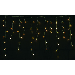 Linder Exclusiv Weihnachtsbeleuchtung Regen 160 LED Warmweiß