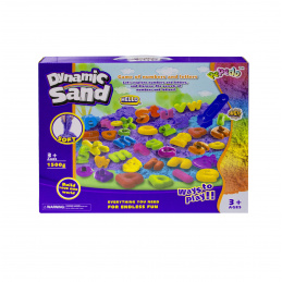 Aga4Kids Kinetischer Sand Nummern mit Buchstaben und Förmchen