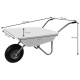Aga Schubkarre 80 Liter, 100Kg, Bauschubkarre, Gartenschubkarre