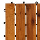 Linder Exclusiv Akazien-Terrassenfliesen 30x30 cm 22 Stück 22er Set