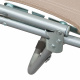 Aga 2x Gartenliege verstellbar Beige