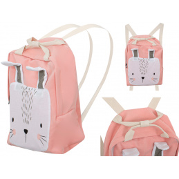 Aga Kindergarten Rucksack Baby Kaninchen Rosa