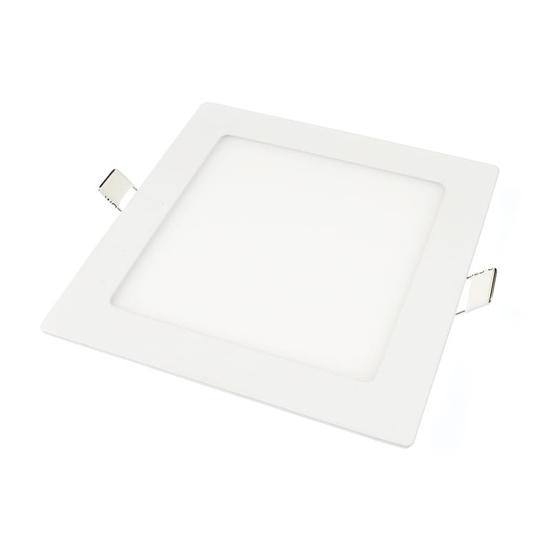 Quadratisches LED-Einbaupanel - 12 W - neutralweiß