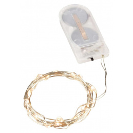 Linder Exclusiv Batteriebetriebene Kette 30 LED Warm White