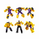 Aga4Kids Spielzeug Transformers Set 6 in 1 Gelb