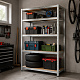 Linder Exclusiv Steckregal, Werkstattregal,Schwerlastregal, Lagerregal, Metallregal 180x100x60 cm
