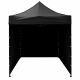 Aga Scherenzelt PARTY 2x3m Schwarz