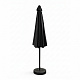 Aga Gartensonnenschirm 300 cm MR2055 Schwarz