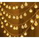 Aga LED Lichterkette 10m 100 LED Warmweiß