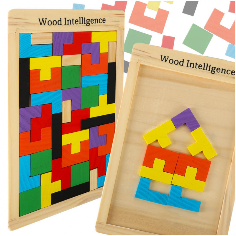 Aga Holz Tetris 40 Stück