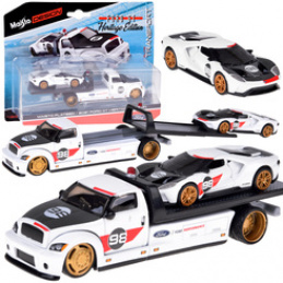 Maisto zestaw auto metalowe Flatbed Ford GT Heritage 2021 1:64  ZA5957 uniwersalny