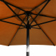 Aga Kippbarer Garten-Sonnenschirm 250 cm Braun