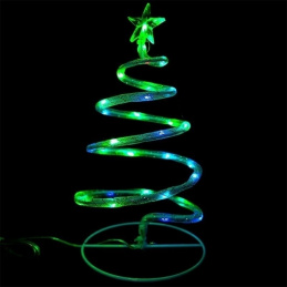 E25E  WĄŻ ŚWIETLNY CHOINKA LED RGB