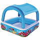 Bestway Schwimmbad mit Überdachung 1,47 x 1,47 x 1,22 m 52192