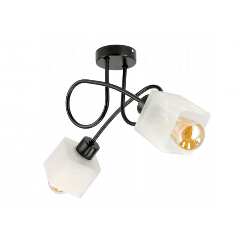 LED-Deckenleuchte LOFT - 2xE27 - WEISS