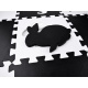 Schaumstoff-Puzzle-Kontrastmatte Tierformen ZA4783 universal
