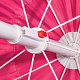 Linder Exclusiv Sonnenschirm, Strandschirm,UV-Schutz 30, Hawaii Rosa