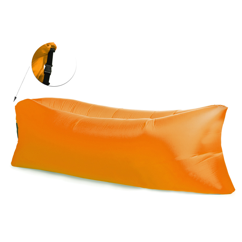 Aga Selbstaufblasbar Tasche  LAZY BAG Orange