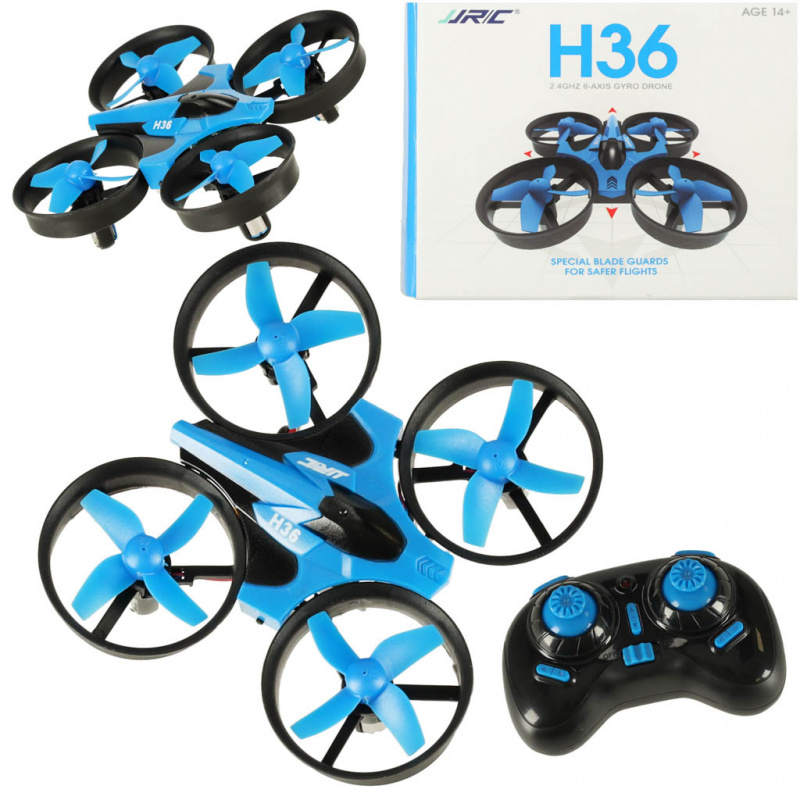Aga RC Mini-Drohne JJRC H36 2.4GHz 4CH blau