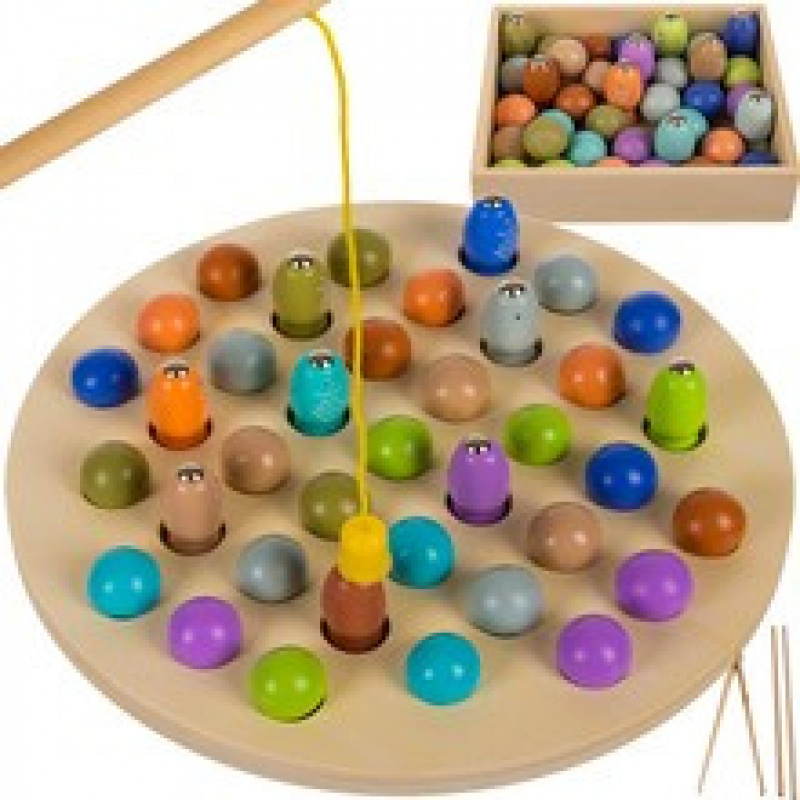 Kinderspiel aus Holz Angeln Kruzzel 17244