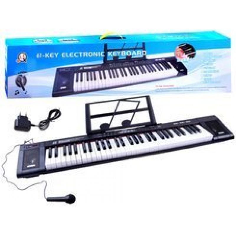 Orgel mit Mikrofon MQ6151L 61 beleuchtete Tasten IN0124