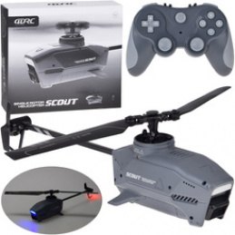 Zdalnie sterowany Futurystyczny HELIKOPTER Scout - nowoczesny design RC0724 uniwersalny