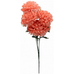Bukiet sztucznych kwiatów różowe Chryzantemy - 51 cm