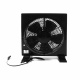 Aga Bodenventilator 30 cm Schwarz
