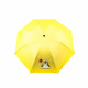 Aga Kinderschirm, Regenschirm, 97 cm Gelb, Klappschirm mit Automatik-Öffnung, Taschenschirm