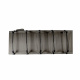 Aga Campingbett DS5107-GRE Klappbar – Leichte Aluminium-Liege 190x65 cm - Oxford Bezug – faltbar, tragbar & wetterfest – ideal für Outdoor, Garten, Strand