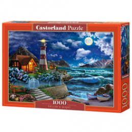 Puzzle 1000-elementów Sailor's Night C-104864-2 uniwersalny