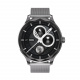 Garett Viva Silberne Smartwatch mit Stahlarmband