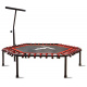 Aga Smart FITNESS Trampolin 130 cm Rot + Griff
