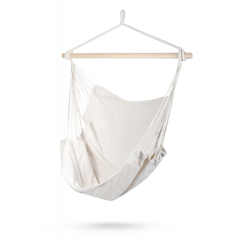 Aga Hängesessel MR4203 bis zu 150 kg Hängeschaukel Hängekorb Hängematte Camping Outdor Beige