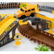 Aga4Kids Rennstrecken Track Spielzeugautos für Kinder Dino 271 Szt.