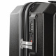 Aga Travel Kofferset 3-teilig MR4668 – ABS+PC Hartschalenkoffer, Doppelrädern, Teleskopgriff, leicht, robust, TSA-Schloss, 360° Rollen, Trolley, Handgepäck 33/63/93L, Schwarz