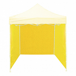 Aga Seitenwände für Verkaufsstand 2x2m Gelb