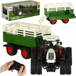 RC dálkově ovládaný zemědělský traktor s přívěsem pilotní farma přítomná 2.4G 3.7V 500mAh