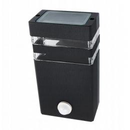 LED-Außenleuchte INEZ schwarz PIR - 1 x GU10 - 230V